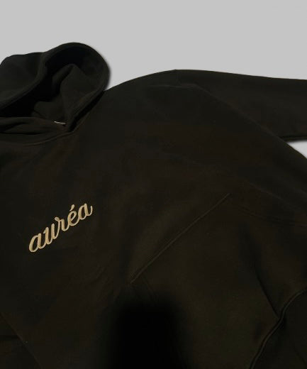 Auréa Hoodie (Black & Gold)